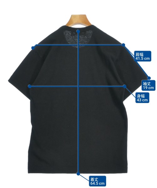 CDG（シーディージー）Tシャツ・カットソー 黒 サイズ:S レディース/2200671846039