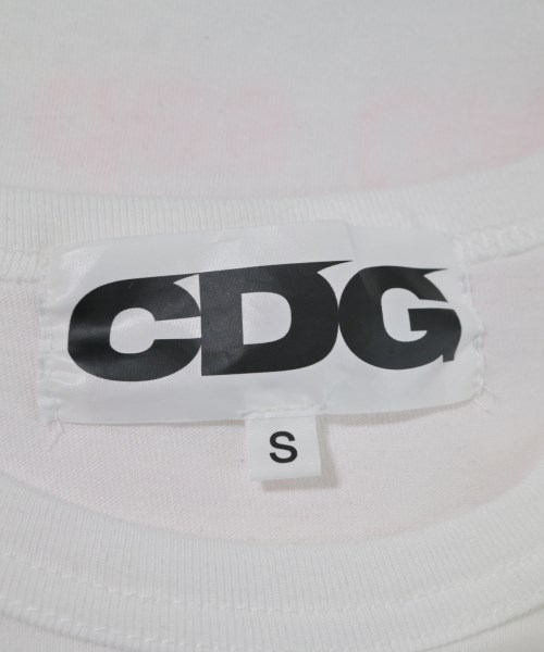 CDG（シーディージー）Tシャツ・カットソー 白 サイズ:S レディース/2200671846046