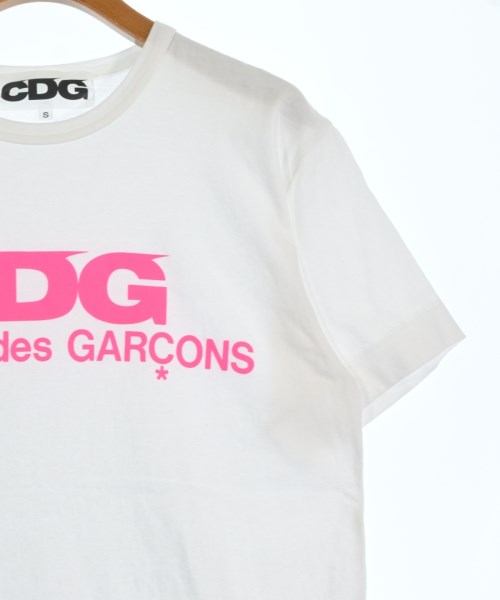 CDG（シーディージー）Tシャツ・カットソー 白 サイズ:S レディース/2200671846046