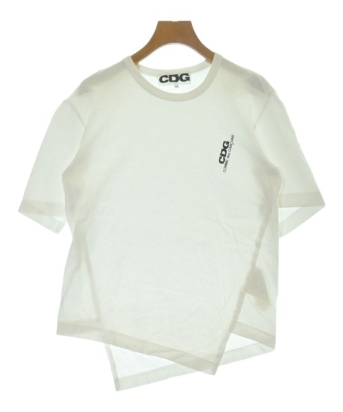 CDG(シーディージー)Tシャツ・カットソー 白 サイズ:M/2200673712073
