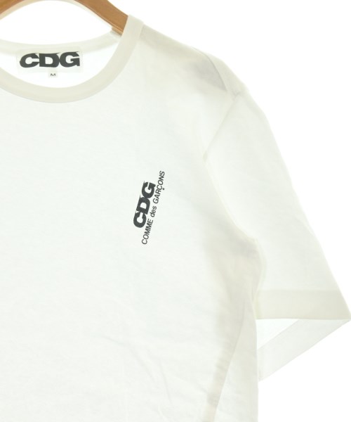 CDG（シーディージー）Tシャツ・カットソー 白 サイズ:M レディース/2200673712073
