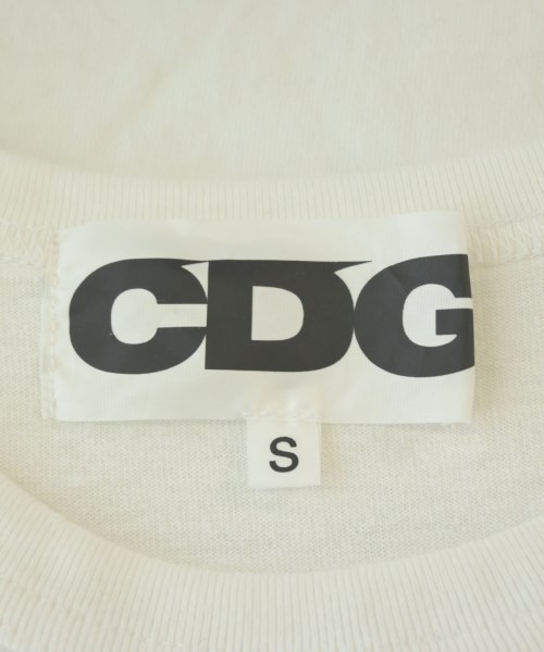 CDG（シーディージー）Tシャツ・カットソー 白 サイズ:S レディース/2200675466042