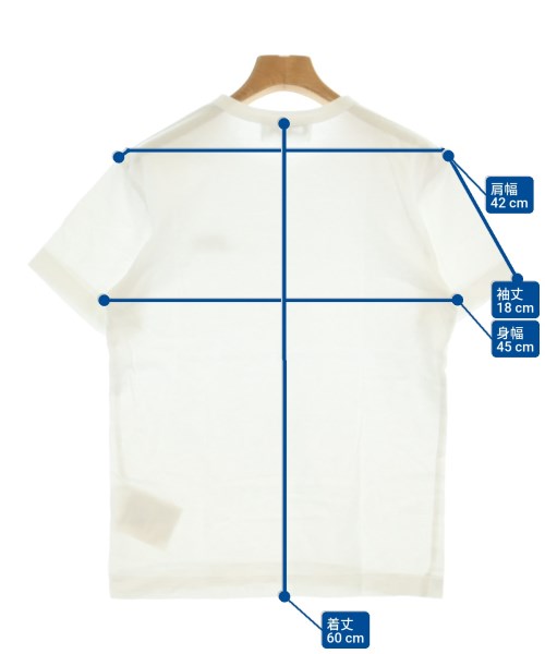 CDG（シーディージー）Tシャツ・カットソー 白 サイズ:S レディース/2200675466042