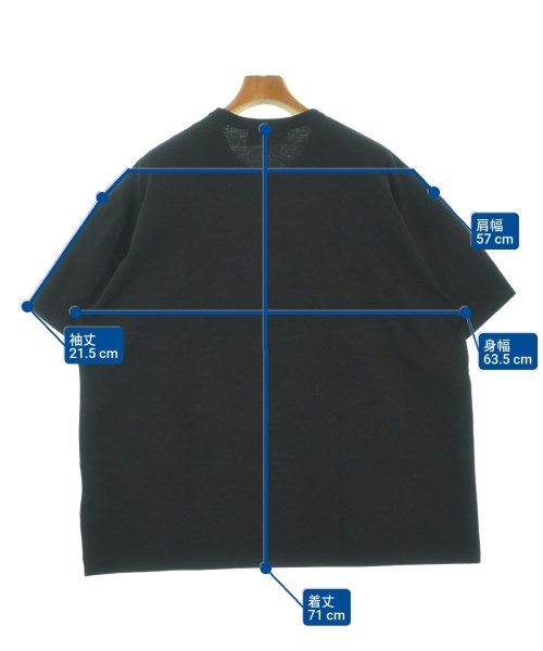 CDG（シーディージー）Tシャツ・カットソー 黒 サイズ:M メンズ/2200676177060