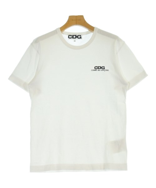 CDG(シーディージー)Tシャツ・カットソー 白 サイズ:S/2200677835242