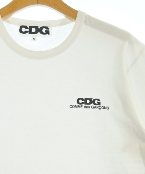 CDG（シーディージー）Tシャツ・カットソー 白 サイズ:S メンズ/2200677835242