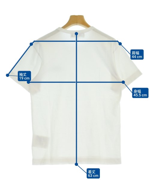 CDG（シーディージー）Tシャツ・カットソー 白 サイズ:S メンズ/2200677835242