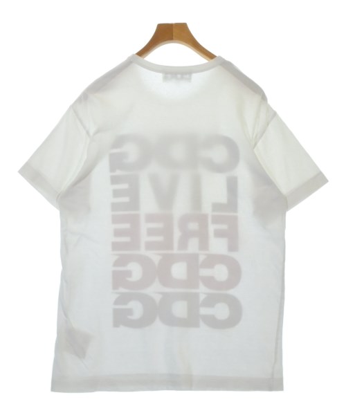 CDG（シーディージー）Tシャツ・カットソー 白 サイズ:XL メンズ/2200678568064