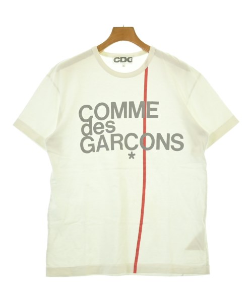 CDG(シーディージー)Tシャツ・カットソー 白 サイズ:XL/2200678568071