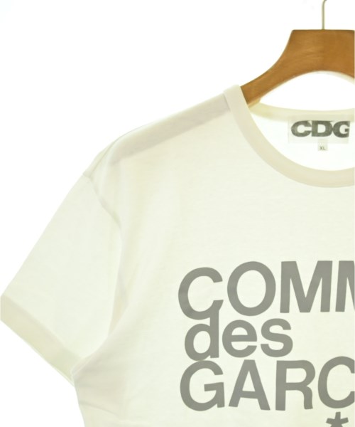 CDG（シーディージー）Tシャツ・カットソー 白 サイズ:XL メンズ/2200678568071
