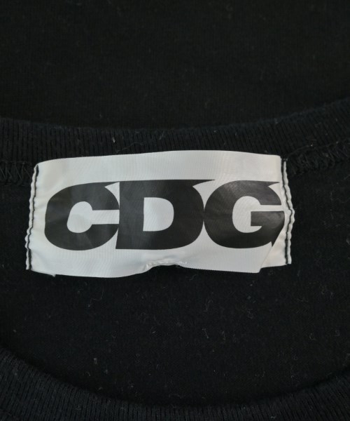CDG（シーディージー）Tシャツ・カットソー 黒 サイズ:L メンズ/2200679013013