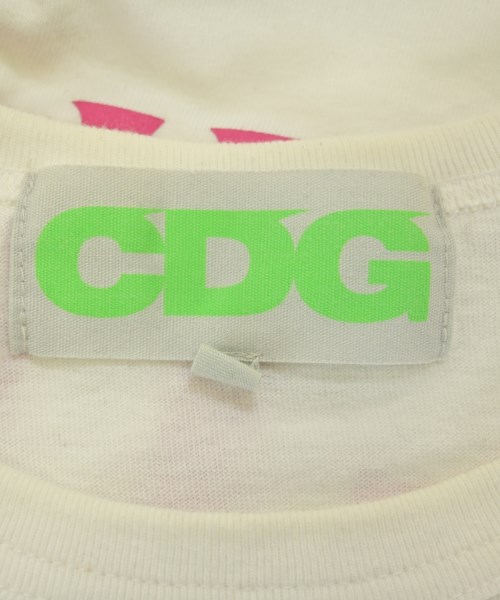 CDG（シーディージー）Tシャツ・カットソー 白 サイズ:XL メンズ/2200680240163