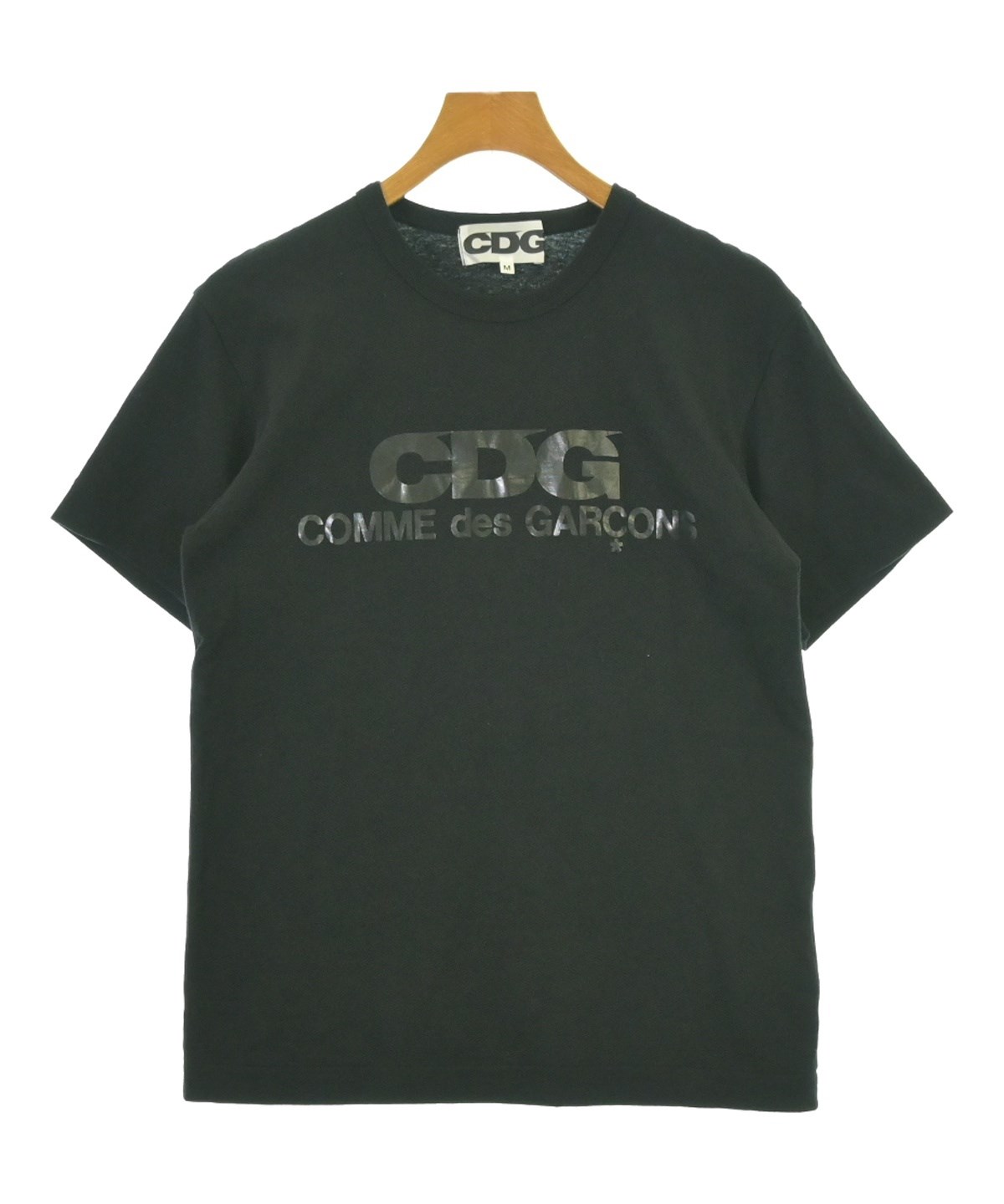 CDG シーディージー Tシャツ・カットソー S 黒 【古着】【中古】【送料無料】 CDG（シーディージー）Tシャツ・カットソー 黒 サイズ:M メンズ