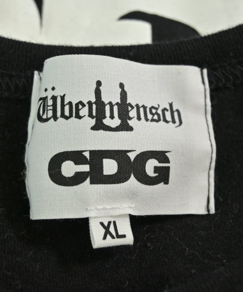 CDG（シーディージー）Tシャツ・カットソー 黒 サイズ:XL メンズ/2200694257041