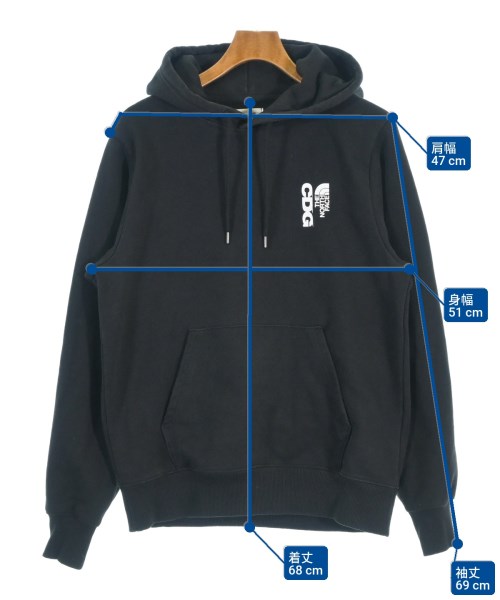 CDG（シーディージー）パーカー 黒 サイズ:S メンズ/2200695093044