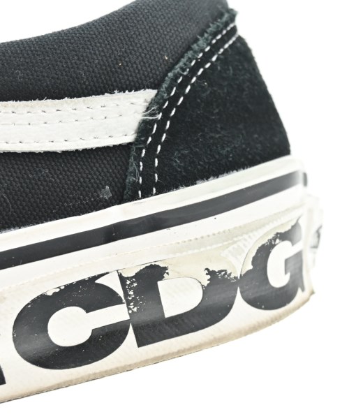 CDG（シーディージー）スニーカー 黒 サイズ:24.5cm レディース/2200695131012