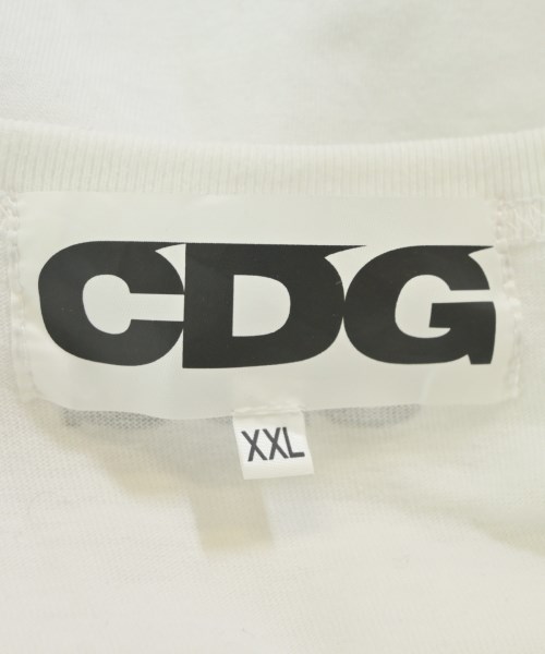 CDG（シーディージー）Tシャツ・カットソー 白 サイズ:XXL メンズ/2200696043031