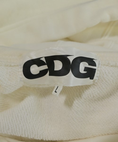 CDG（シーディージー）パーカー 白 サイズ:L メンズ/2200691866031