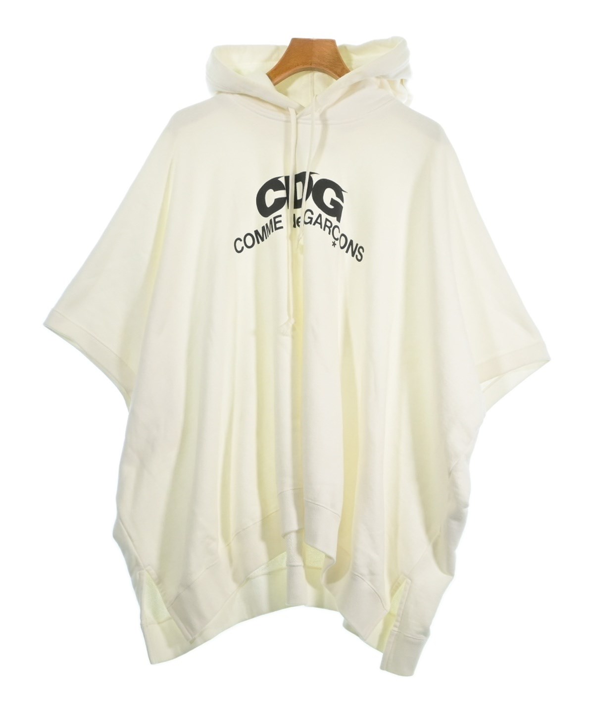 CDG シーディージー パーカー L 白 【古着】【中古】【送料無料】 CDG（シーディージー）パーカー 白 サイズ:L メンズ/2200691866031