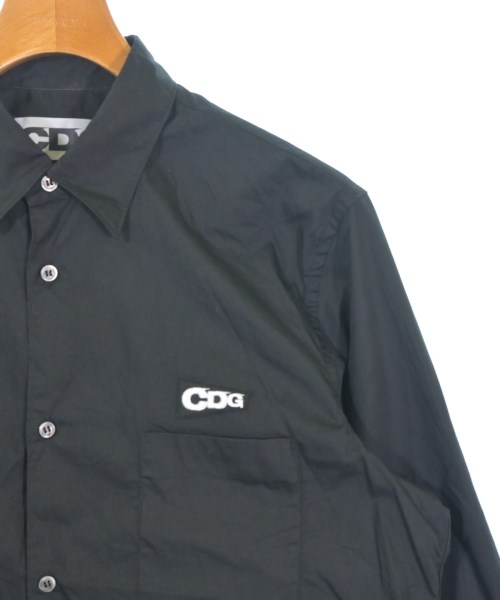 CDG（シーディージー）カジュアルシャツ 黒 サイズ:L メンズ/2200698137011