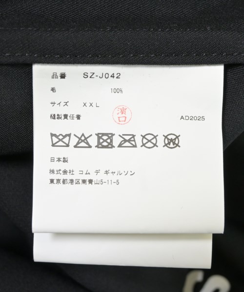 CDG（シーディージー）ブルゾン 黒 サイズ:XXL メンズ/2200698317017