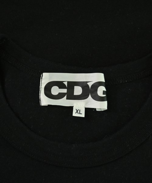 CDG（シーディージー）Tシャツ・カットソー 黒 サイズ:XL メンズ/2200699157032