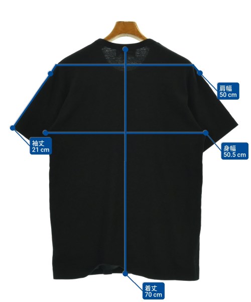 CDG（シーディージー）Tシャツ・カットソー 黒 サイズ:XL メンズ/2200699157032