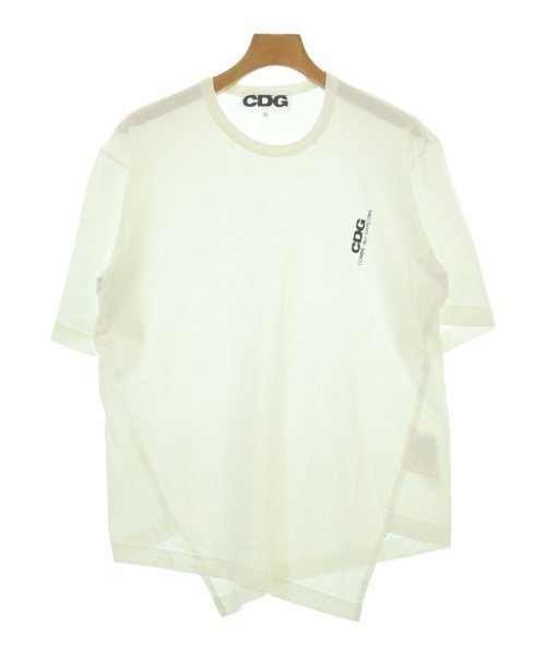 CDG(シーディージー)Tシャツ・カットソー 白 サイズ:XL/2200699557047