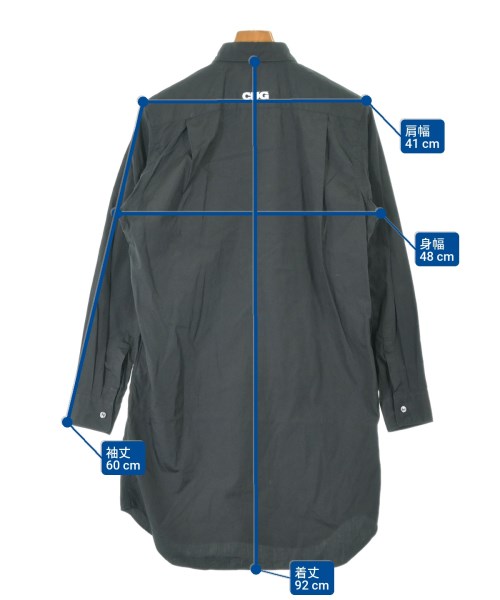 CDG（シーディージー）カジュアルシャツ 黒 サイズ:S メンズ/2200657744045