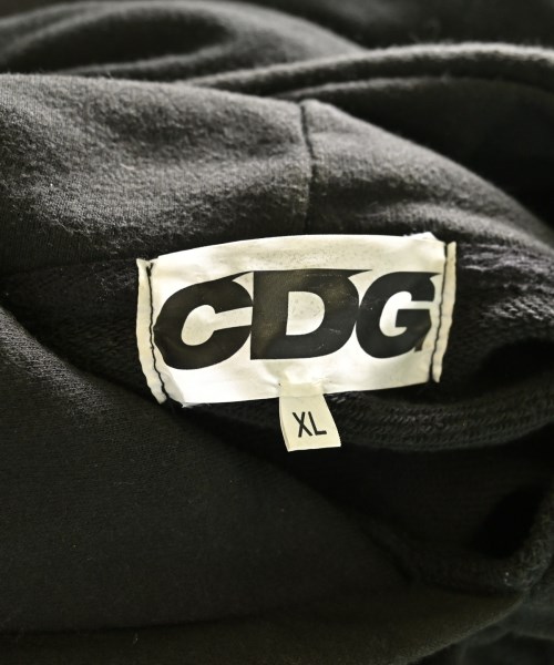 CDG（シーディージー）パーカー 黒 サイズ:XL メンズ/2200658554018