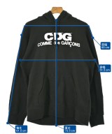 CDG（シーディージー）パーカー 黒 サイズ:XL メンズ/2200658554018