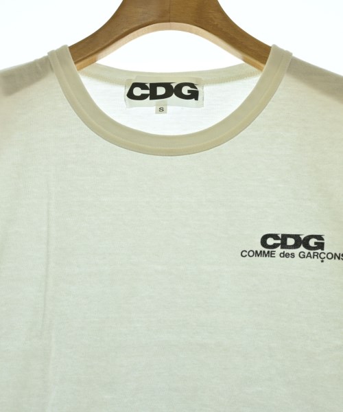 CDG（シーディージー）Tシャツ・カットソー 白 サイズ:S レディース/2200658380020