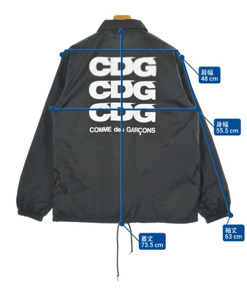 CDG（シーディージー）ブルゾン 黒 サイズ:L メンズ/2200661748046
