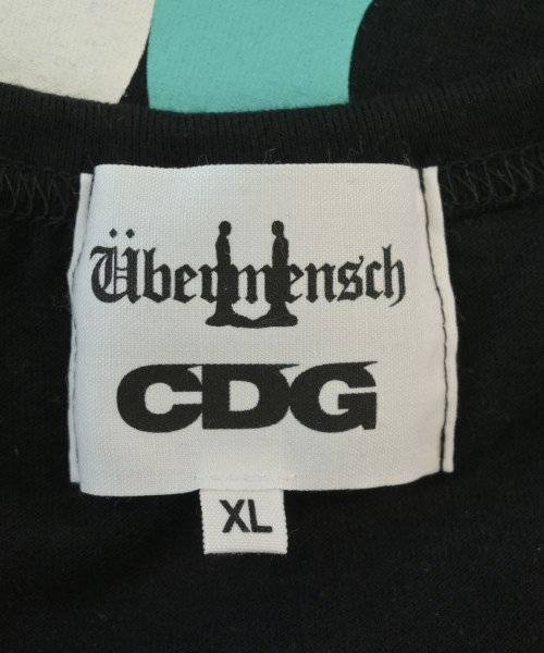 CDG（シーディージー）Tシャツ・カットソー 黒 サイズ:XL メンズ/2200662435013