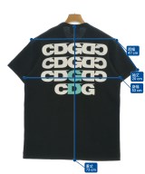 CDG（シーディージー）Tシャツ・カットソー 黒 サイズ:XL メンズ/2200662435013