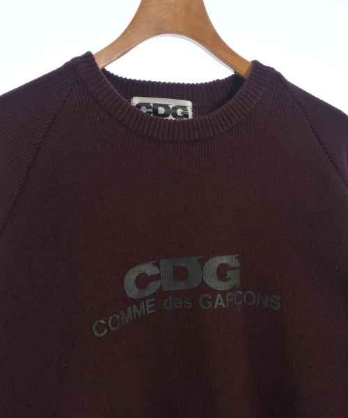 CDG（シーディージー）ニット・セーター 赤 サイズ:L メンズ/2200710696014