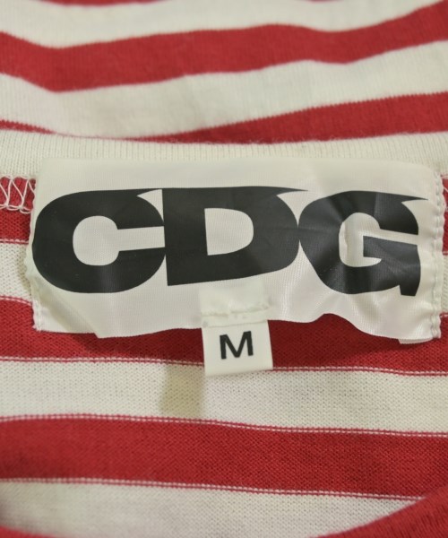 CDG（シーディージー）Tシャツ・カットソー 赤 サイズ:M メンズ/2200704701700