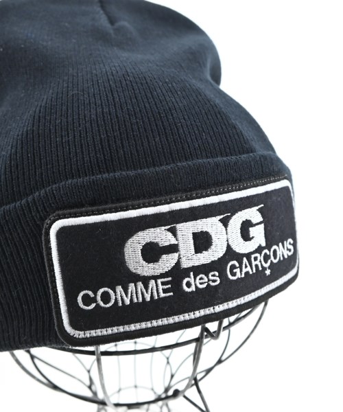 CDG（シーディージー）ニットキャップ・ビーニー 黒 サイズ:- メンズ/2200711855106