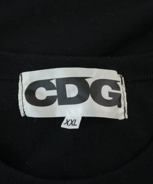 CDG（シーディージー）Tシャツ・カットソー 黒 サイズ:XXL メンズ/2200712291088
