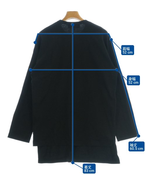 CDG（シーディージー）Tシャツ・カットソー 黒 サイズ:XXL メンズ/2200712291088