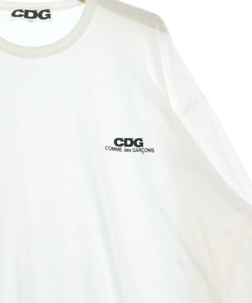 CDG（シーディージー）Tシャツ・カットソー 白 サイズ:M メンズ/2200714612065