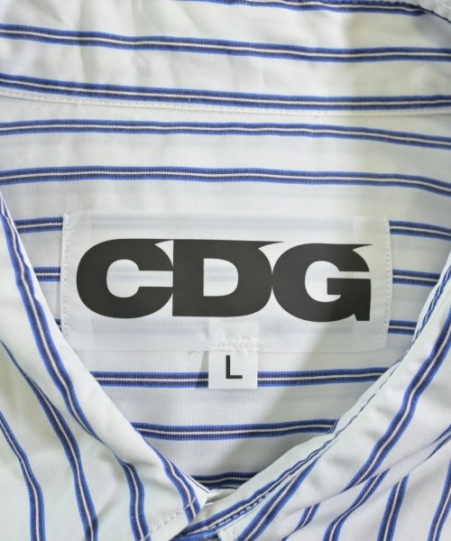 CDG（シーディージー）カジュアルシャツ 白 サイズ:L メンズ/2200715360156
