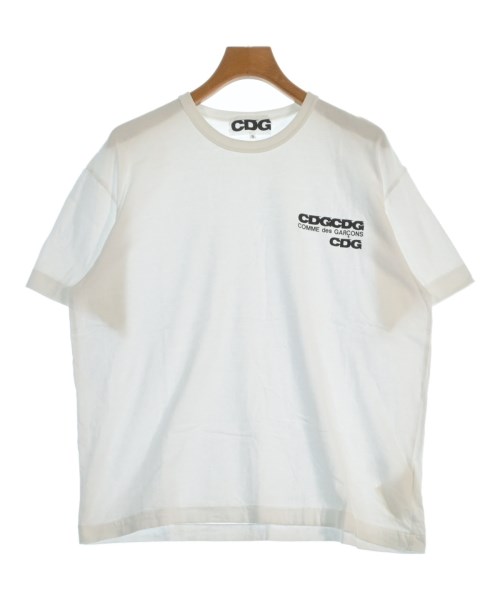 CDG（シーディージー）Tシャツ・カットソー 白 サイズ:S メンズ/2200715668061