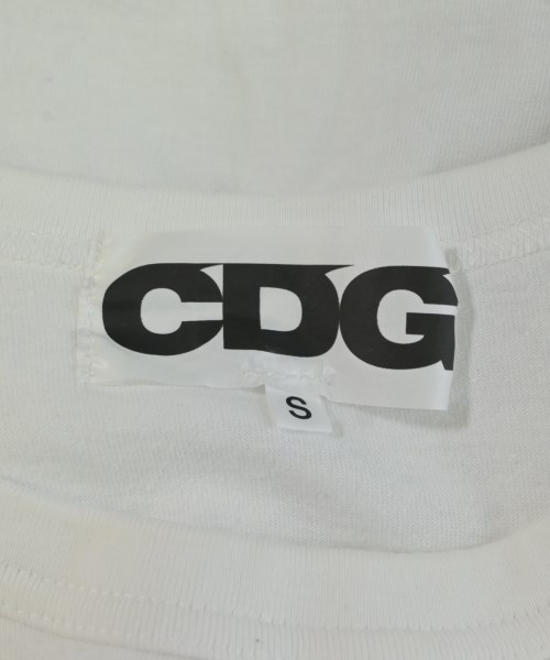 CDG（シーディージー）Tシャツ・カットソー 白 サイズ:S メンズ/2200715668061