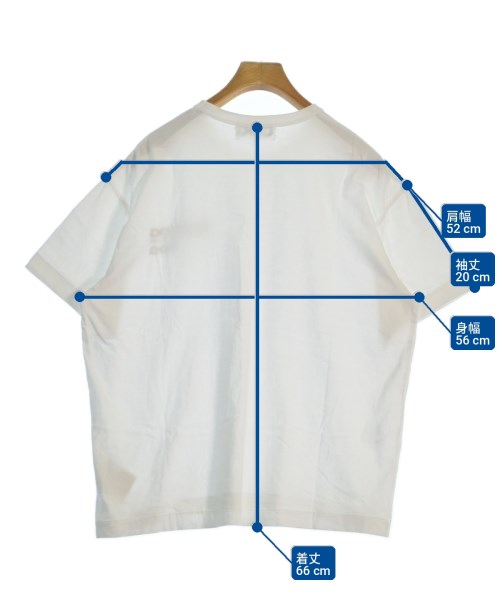 CDG（シーディージー）Tシャツ・カットソー 白 サイズ:S メンズ/2200715668061