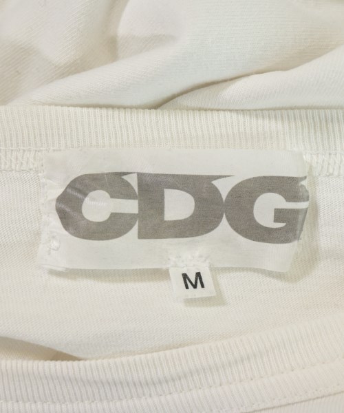CDG（シーディージー）Tシャツ・カットソー 白 サイズ:M メンズ/2200718170431