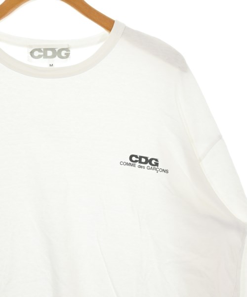 CDG（シーディージー）Tシャツ・カットソー 白 サイズ:M メンズ/2200718170431