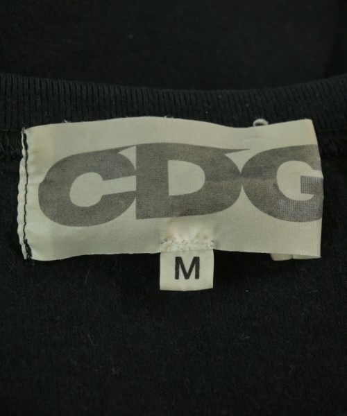 CDG（シーディージー）Tシャツ・カットソー 黒 サイズ:M メンズ/2200718192099