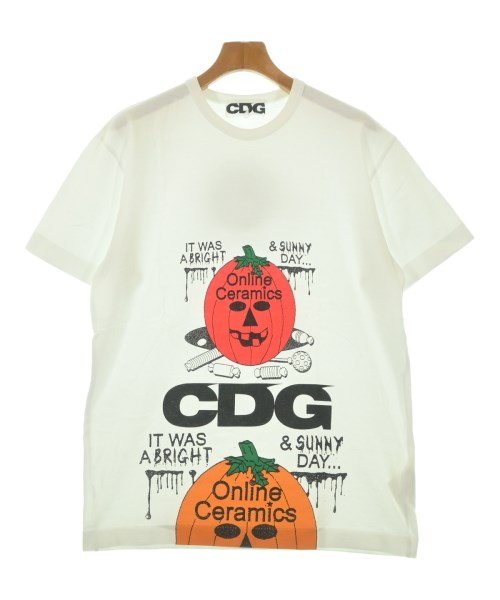 CDG(シーディージー)Tシャツ・カットソー 白 サイズ:XL/2200645954074