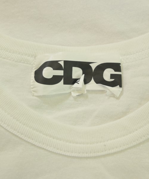 CDG（シーディージー）Tシャツ・カットソー 白 サイズ:XL メンズ/2200645954074